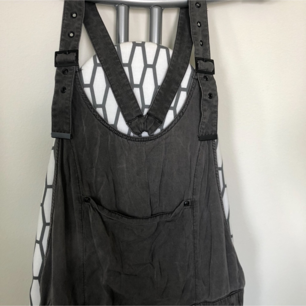 FREE PEOPLE Comfy fit Charcoal Jumpsuit - Picture 6 of 8